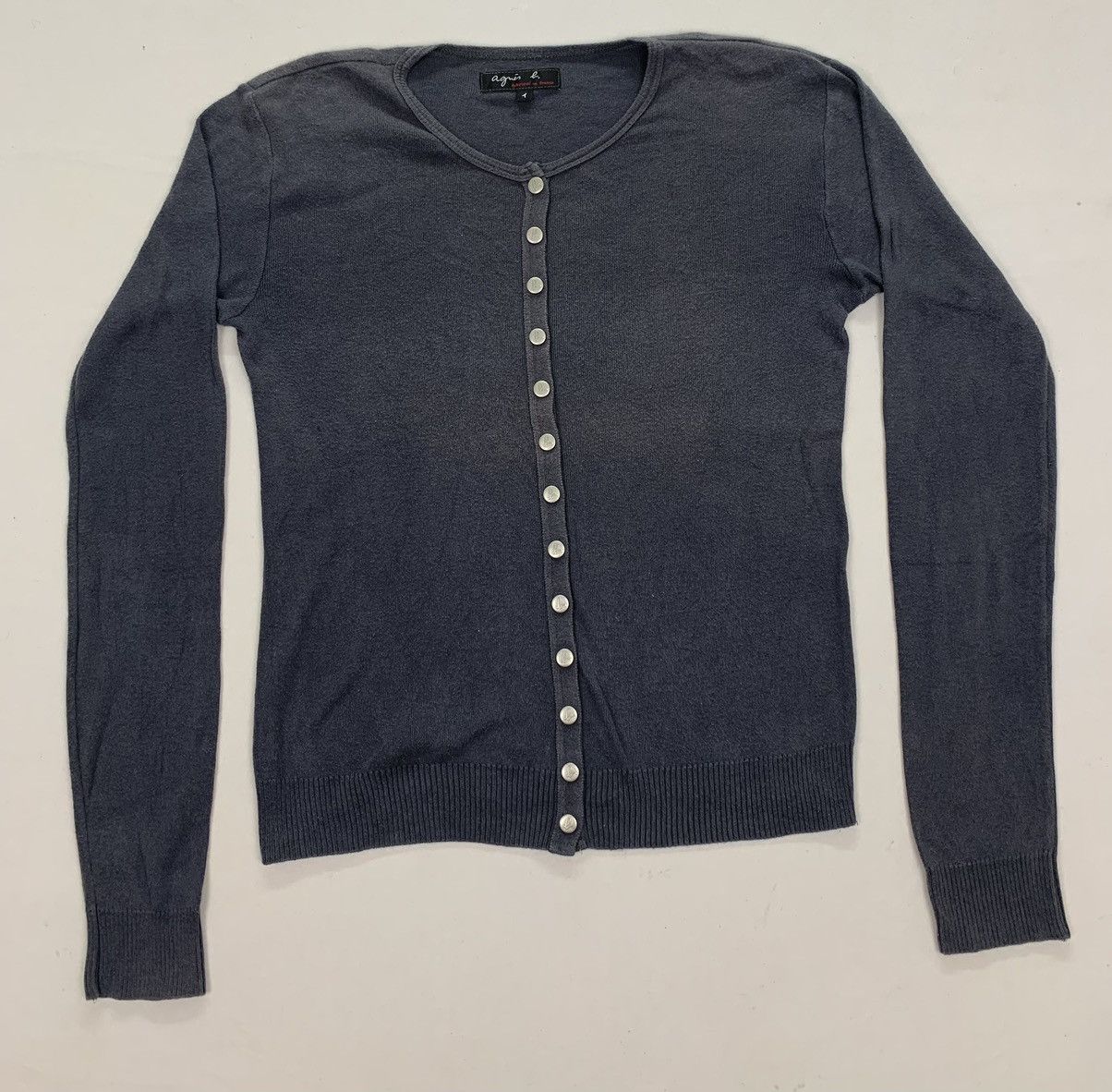 agnes b. Agnes B. Knitt snap button cardigan Size M / US 6-8 / IT 42-44 - 2 Thumbnail