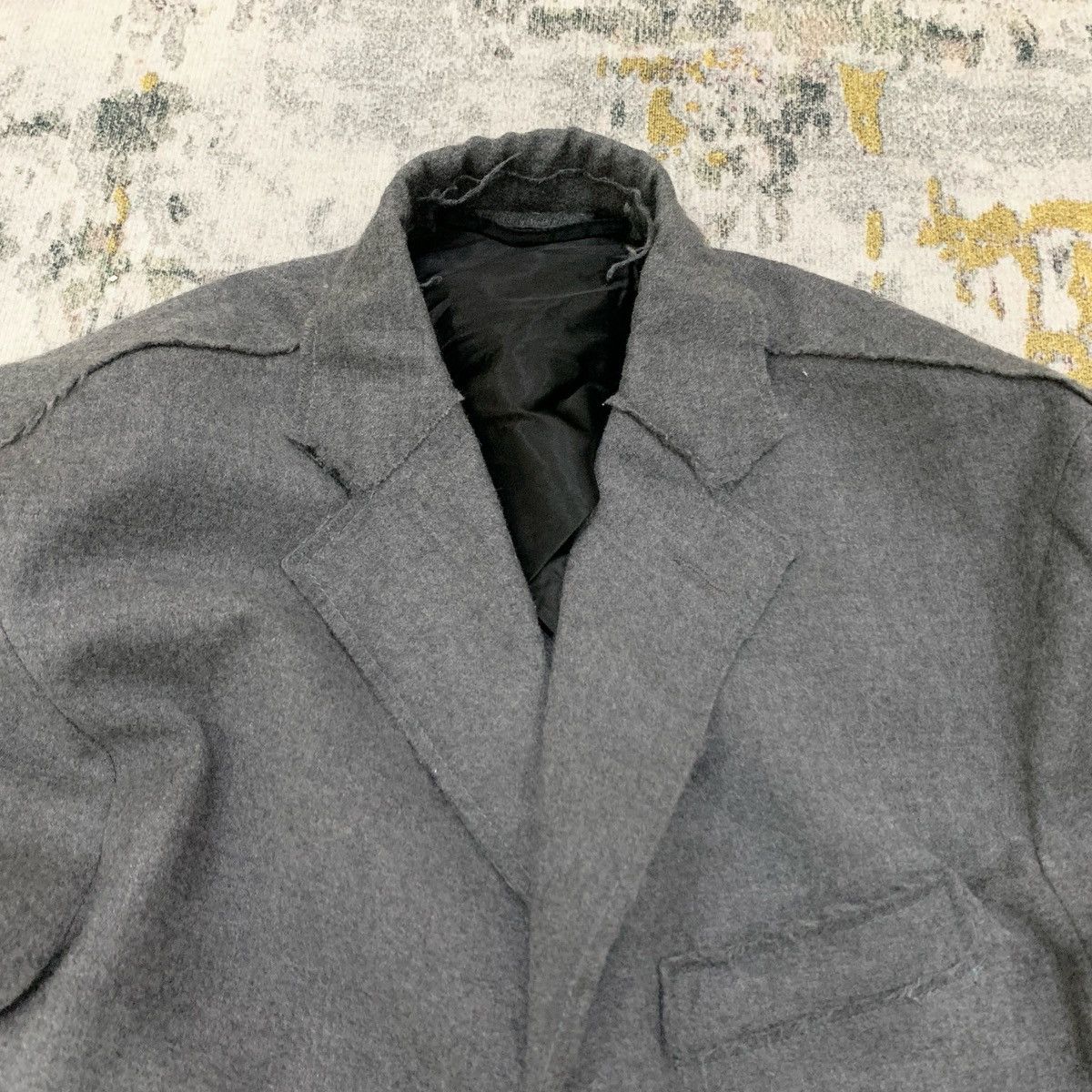 Nepenthes NEPENTHES X BARENA VENEZIA WOOL COAT BLAZER LIGHT GRAY Size US S / EU 44-46 / 1 - 9 Thumbnail