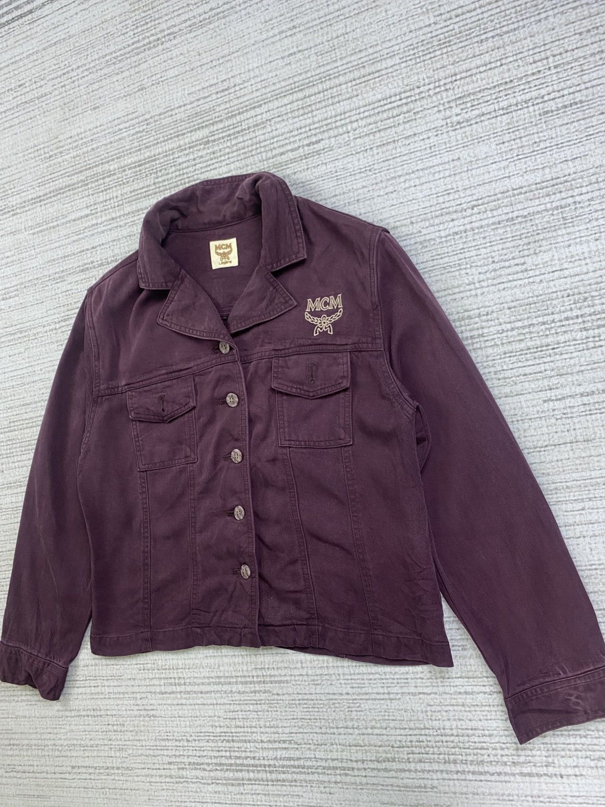 MCM 🔥 MCM Legere Embroidery Logo Cropped Jacket Size US M / EU 48-50 / 2 - 4 Thumbnail