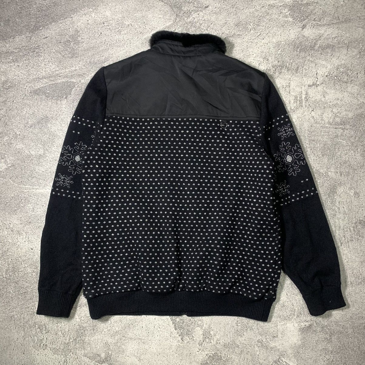 If Six Was Nine JAPANESE FUR KNIT JACKET IFSIXWASNINE LGB Size M / US 6-8 / IT 42-44 - 3 Thumbnail