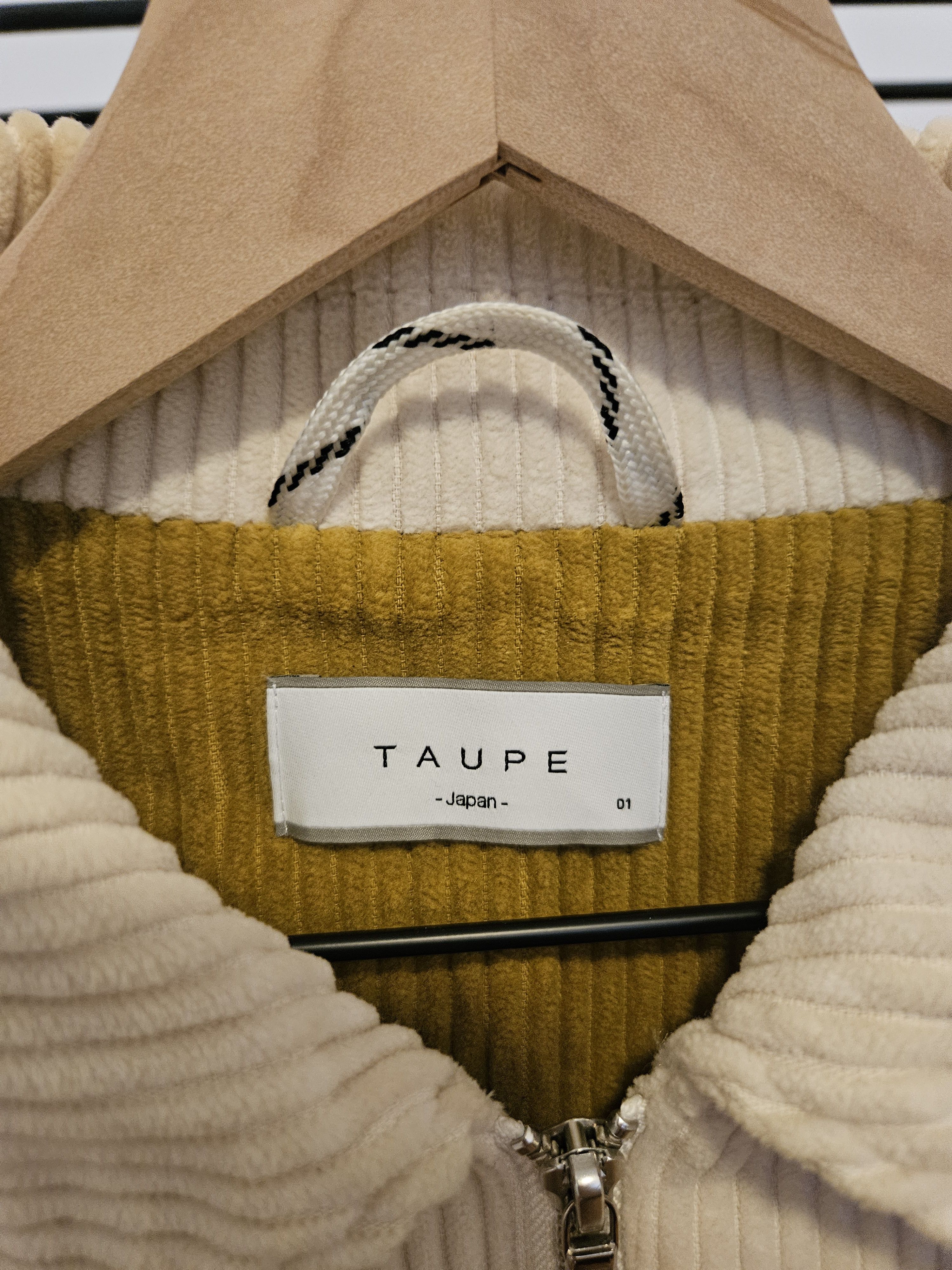Japanese Brand Taupe Japanese Creme Corduroy Jacket Size US L / EU 52-54 / 3 - 5 Thumbnail