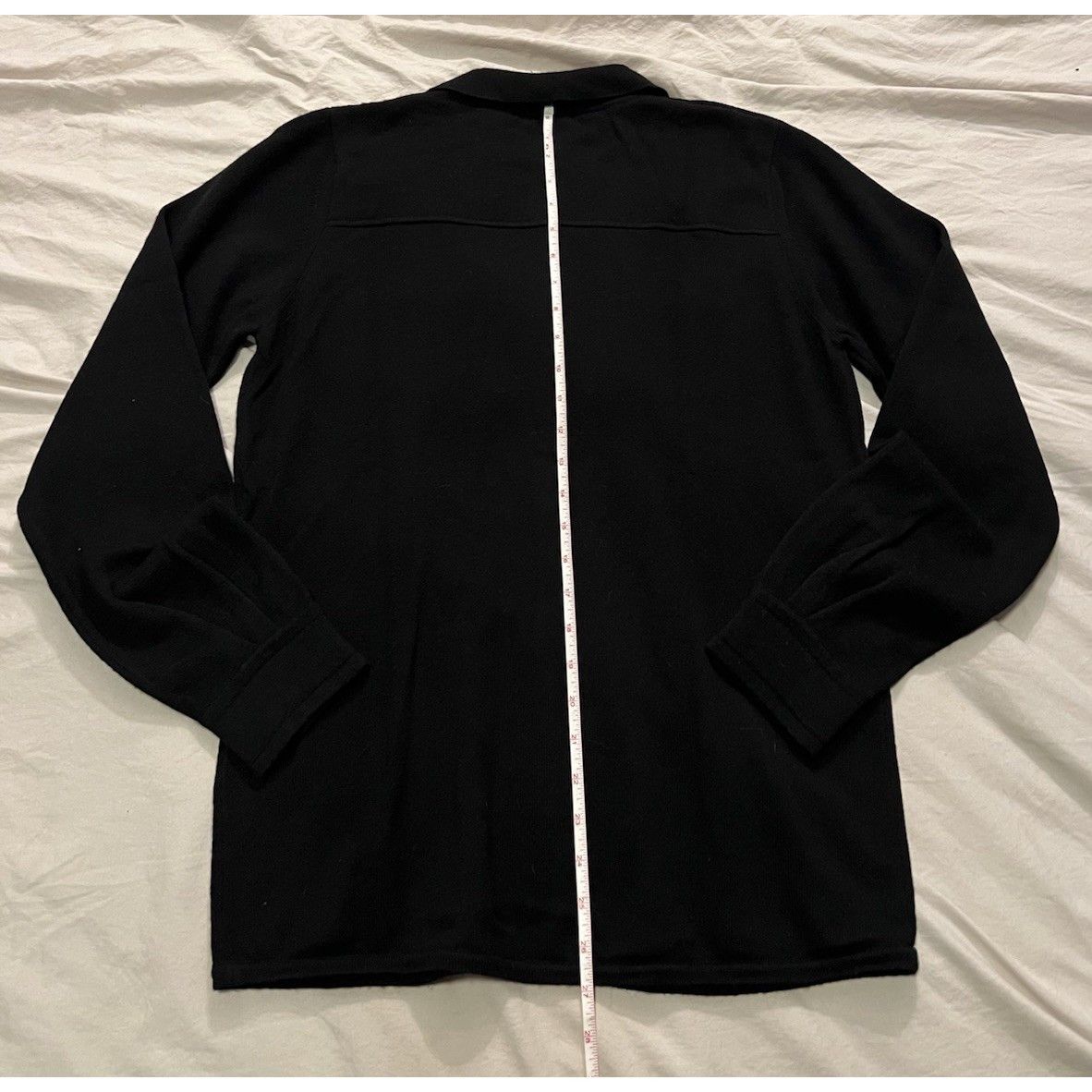 Eleventy Eleventy Platinum Knit Overshirt Size US M In Black Cashmere Size US M / EU 48-50 / 2 - 7 Thumbnail