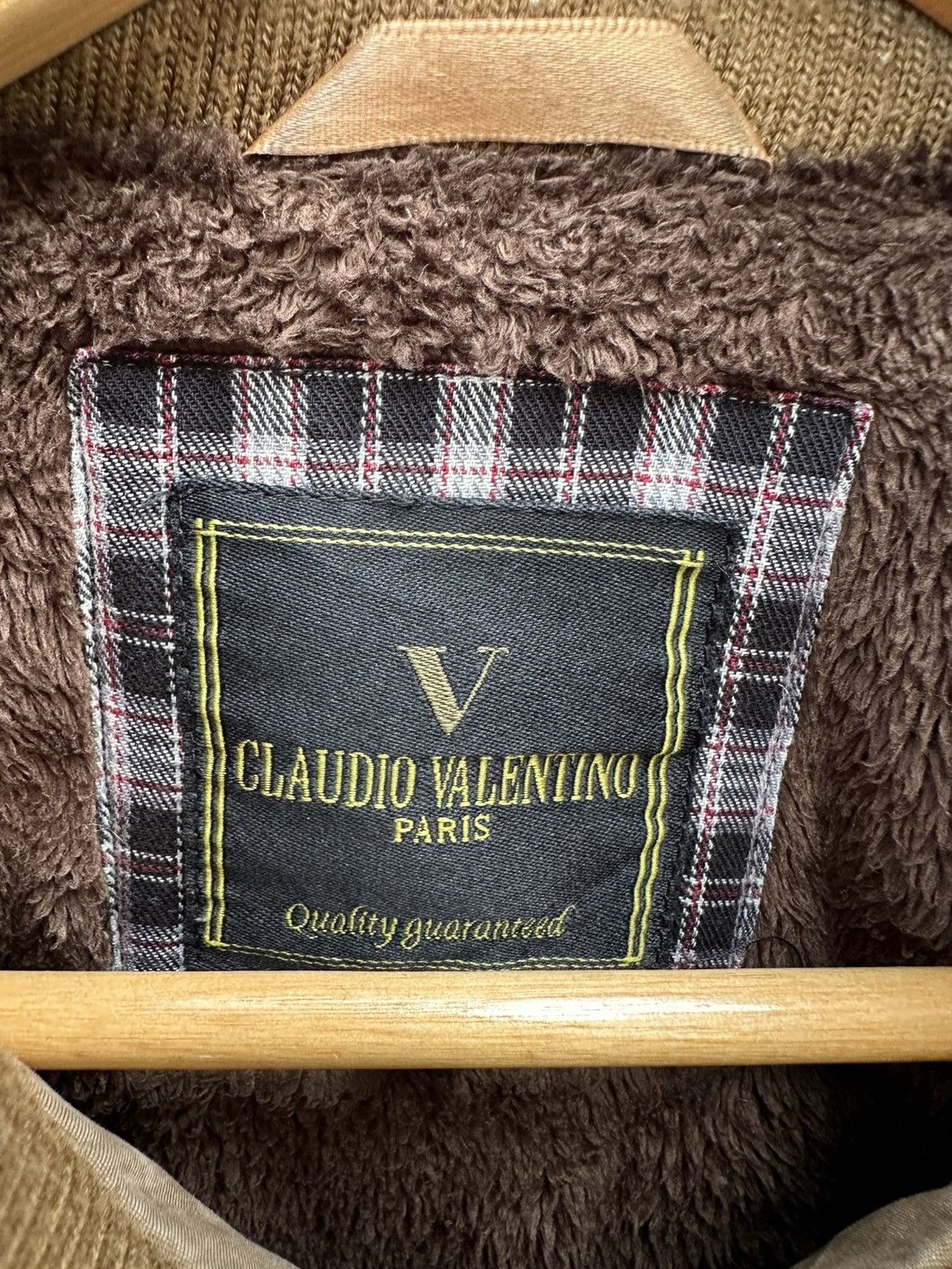 Vintage 👹Vintage Claudio Valentino Brown Detroit Jacket Size US L / EU 52-54 / 3 - 11 Thumbnail