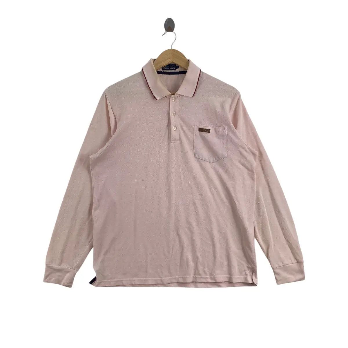 Kansai Yamamoto Vintage KANSAI YAMAMOTO Up To You Collection Polo Tee Shirt Size L / US 10 / IT 46 - 1 Thumbnail