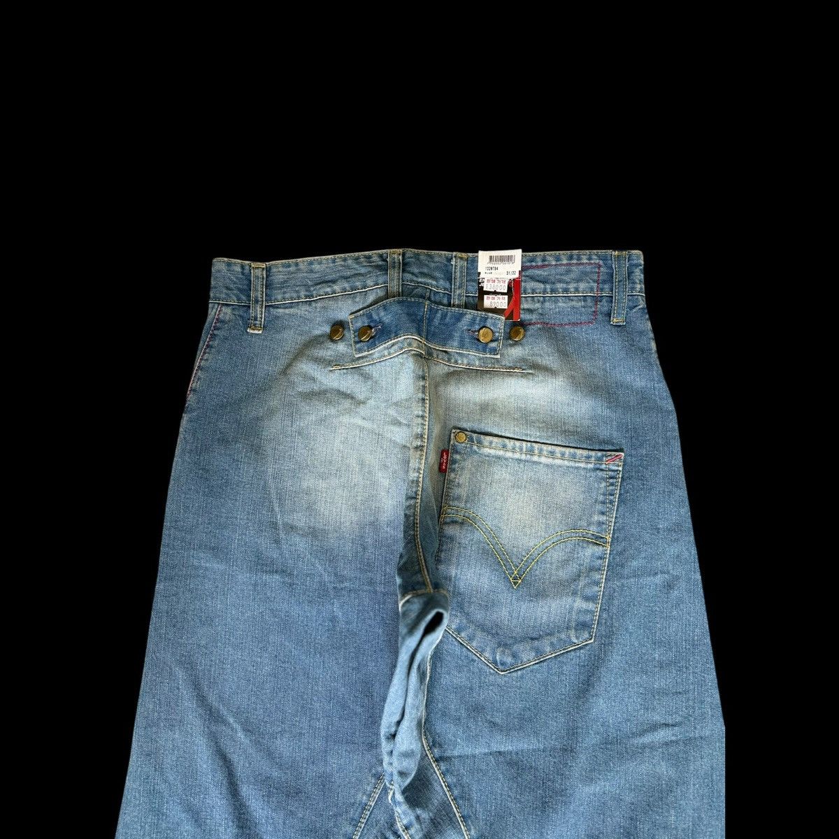 Levi's LEVI’S ENGINEERED JEANS 2005 TWISTED LEG BUCKLE CINCH BACK Size US 31 - 4 Thumbnail