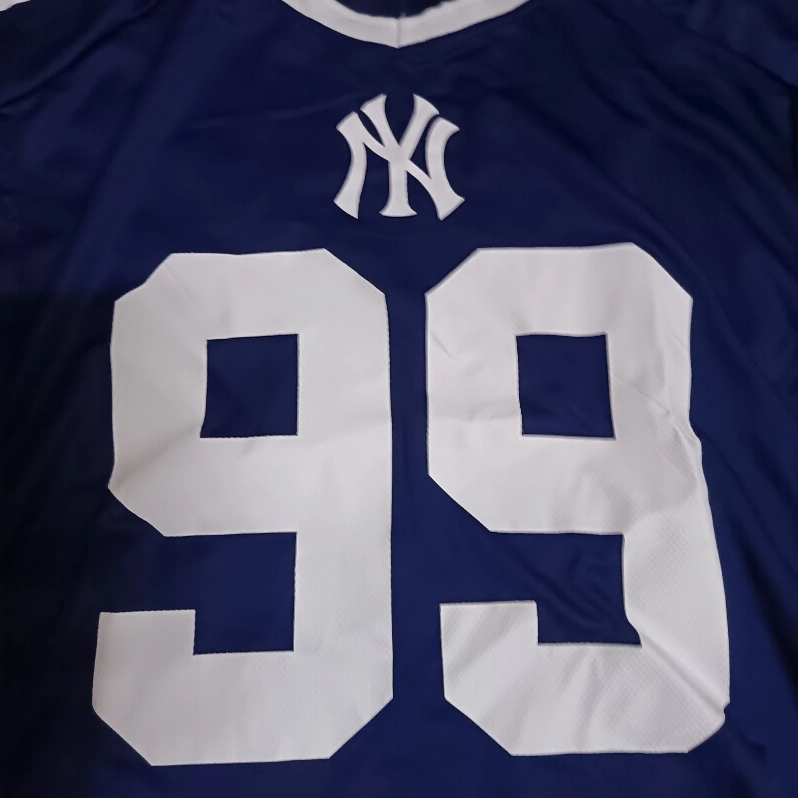 MLB New York Yankees Aaron Judge SGA Football Jersey Baseball Size US XL / EU 56 / 4 - 4 Thumbnail