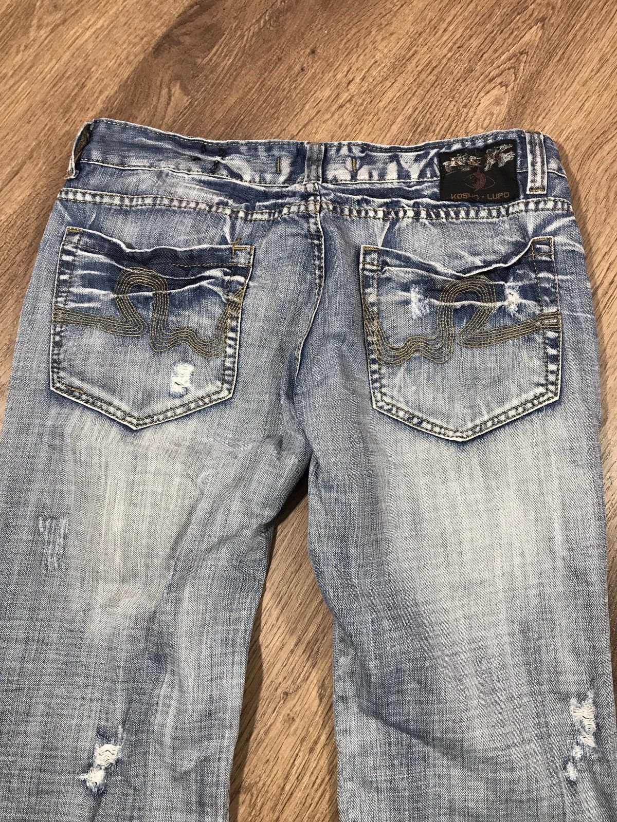 Japanese Brand × Vintage Vintage Distressed Denim Pants Kosmo & Lupo Size 34 Size US 34 / EU 50 - 8 Thumbnail
