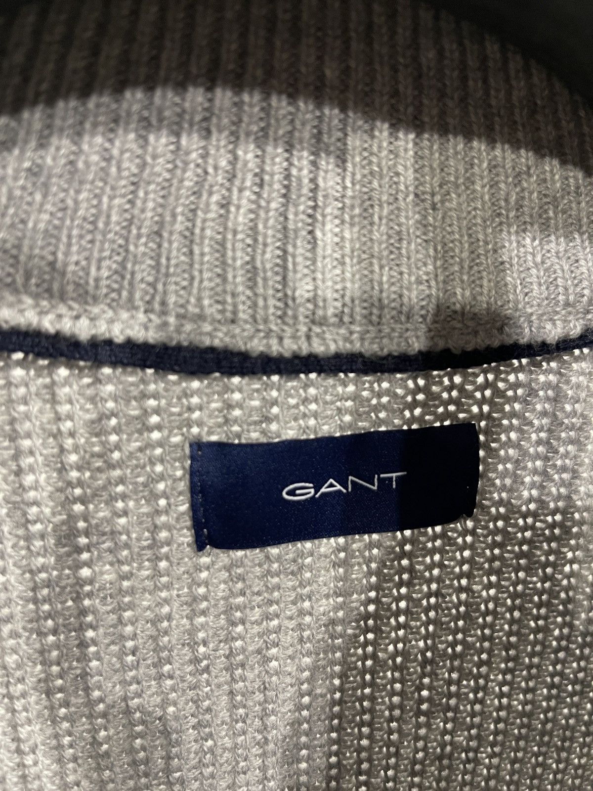 Gant × Vintage VINTAGE GANT CLASSIC ZIP SWEATER knit old money Size US S / EU 44-46 / 1 - 6 Thumbnail