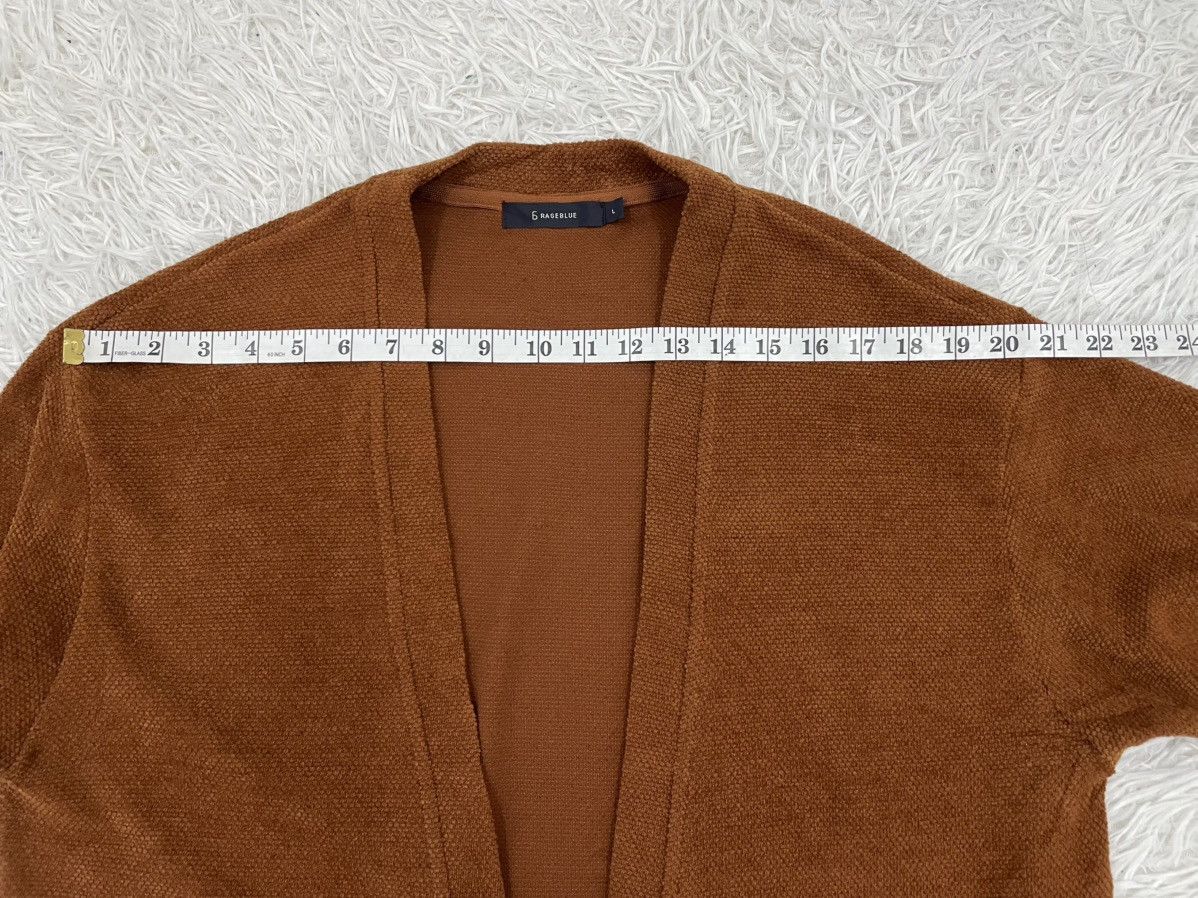 RAGEBLUE Rageblue Brown Cardigan Size US L / EU 52-54 / 3 - 5 Thumbnail
