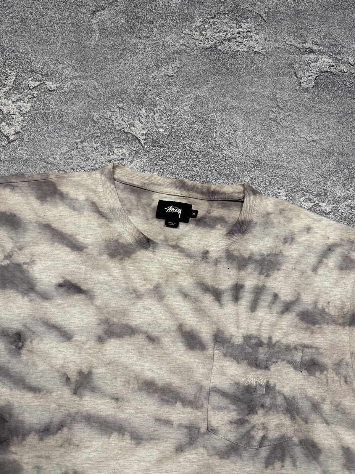 Stussy × Vintage Stussy Tee T Shirt Vintage Navy Size US XL / EU 56 / 4 - 3 Thumbnail
