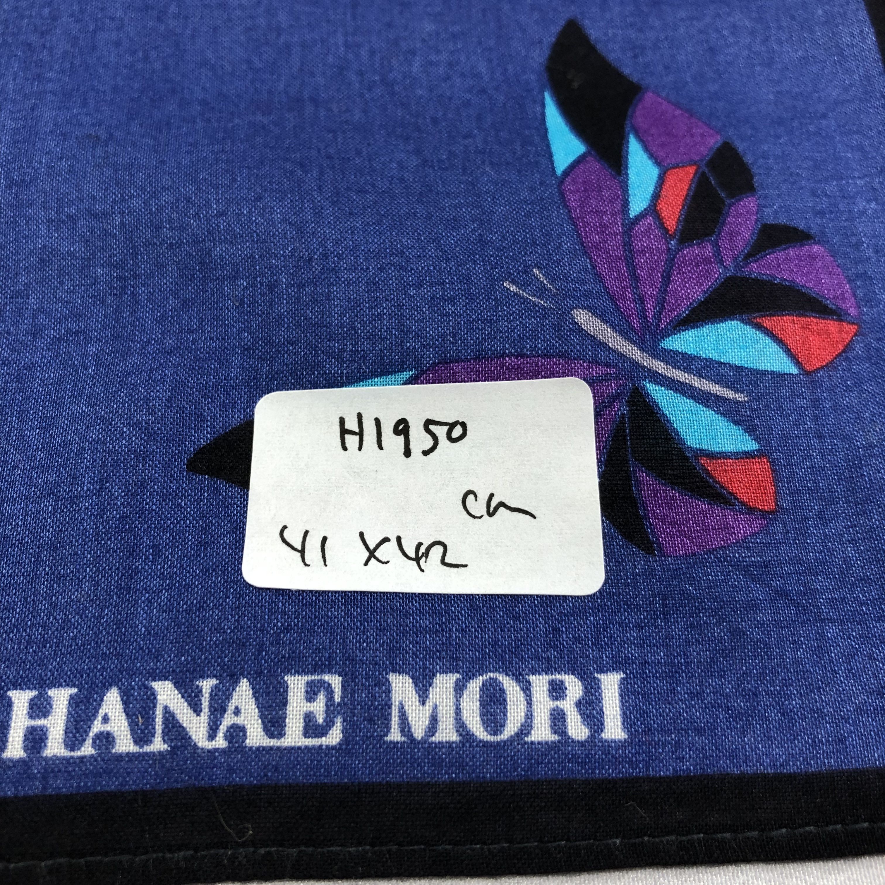 Hanae Mori Hanae Mori Handkerchief Neckerchief Bandana H1950 Size ONE SIZE - 6 Thumbnail