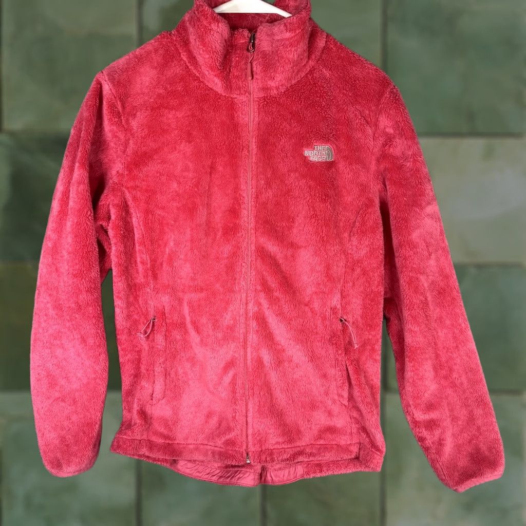 The North Face The North Face Womens Large Pink Fleece Jacket Full Zip Size L / US 10 / IT 46 - 1 Thumbnail
