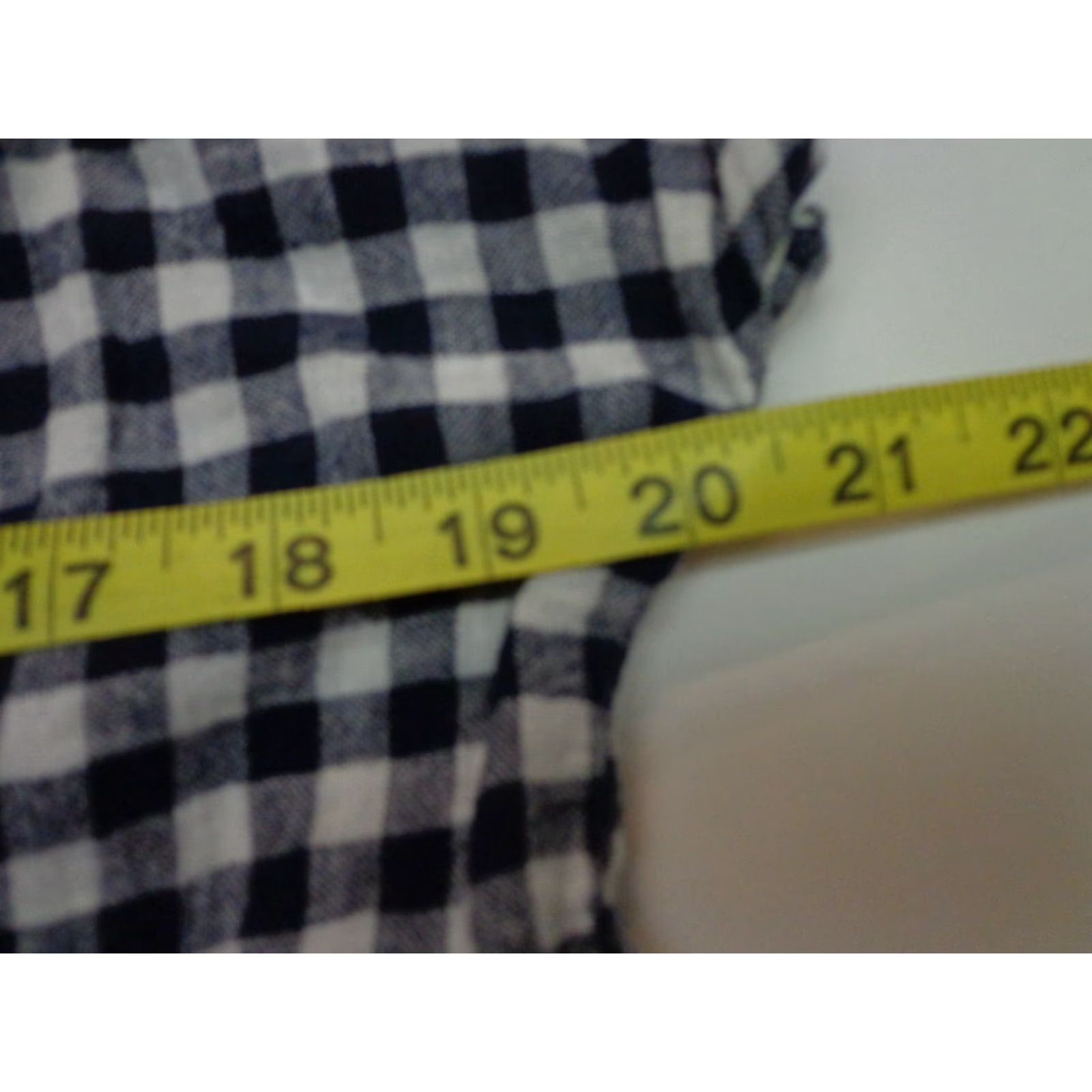 Old Navy Old Navy Women's Small Shirt Check Button Down Collared Sleeveless Size S / US 4 / IT 40 - 4 Thumbnail