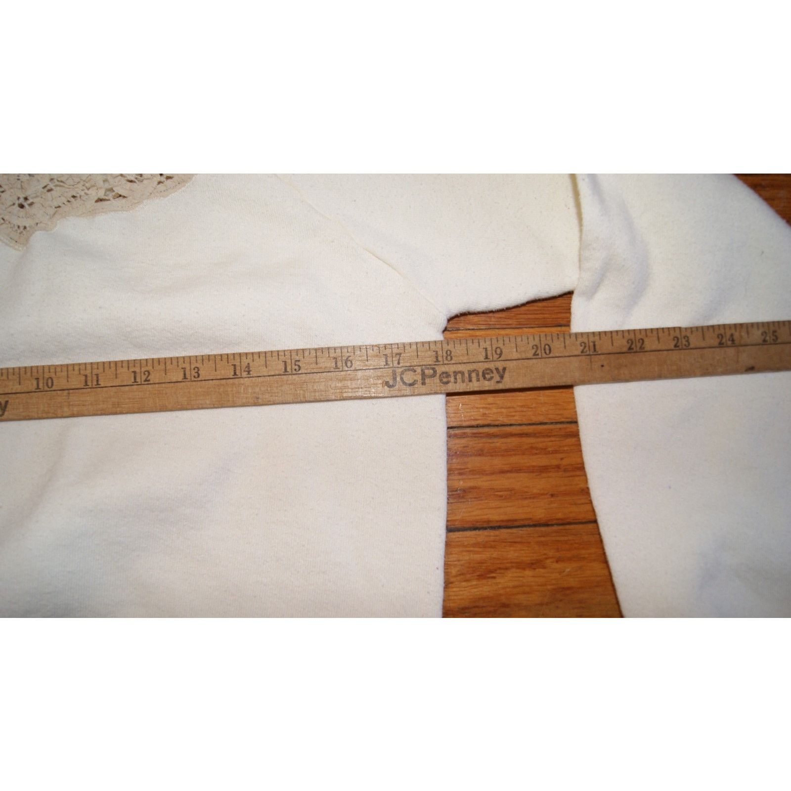 Jerzees VTG Womens Crocheted Doily Neck M Sweatshirt Jerzees USA Size M / US 6-8 / IT 42-44 - 7 Thumbnail