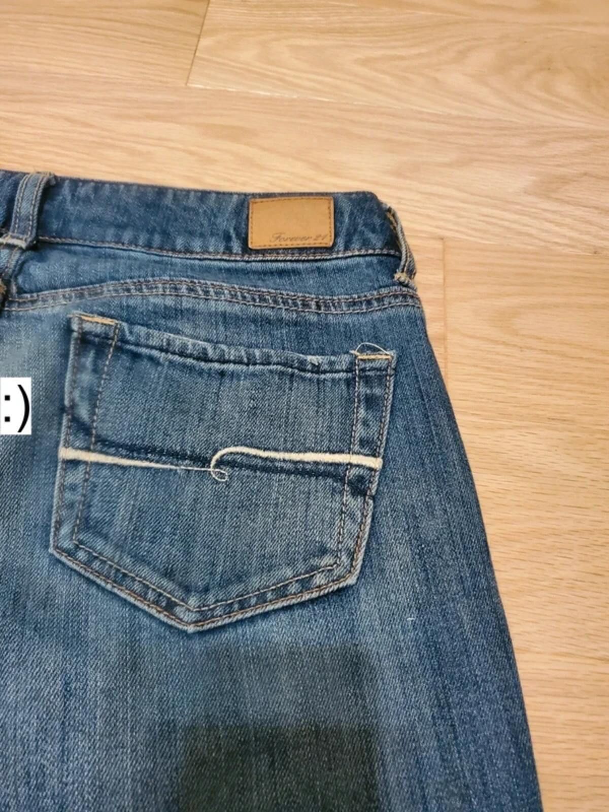 Forever 21 Vintage Forever 21 Women's Jeans Size 30" / US 8 / IT 44 - 3 Thumbnail