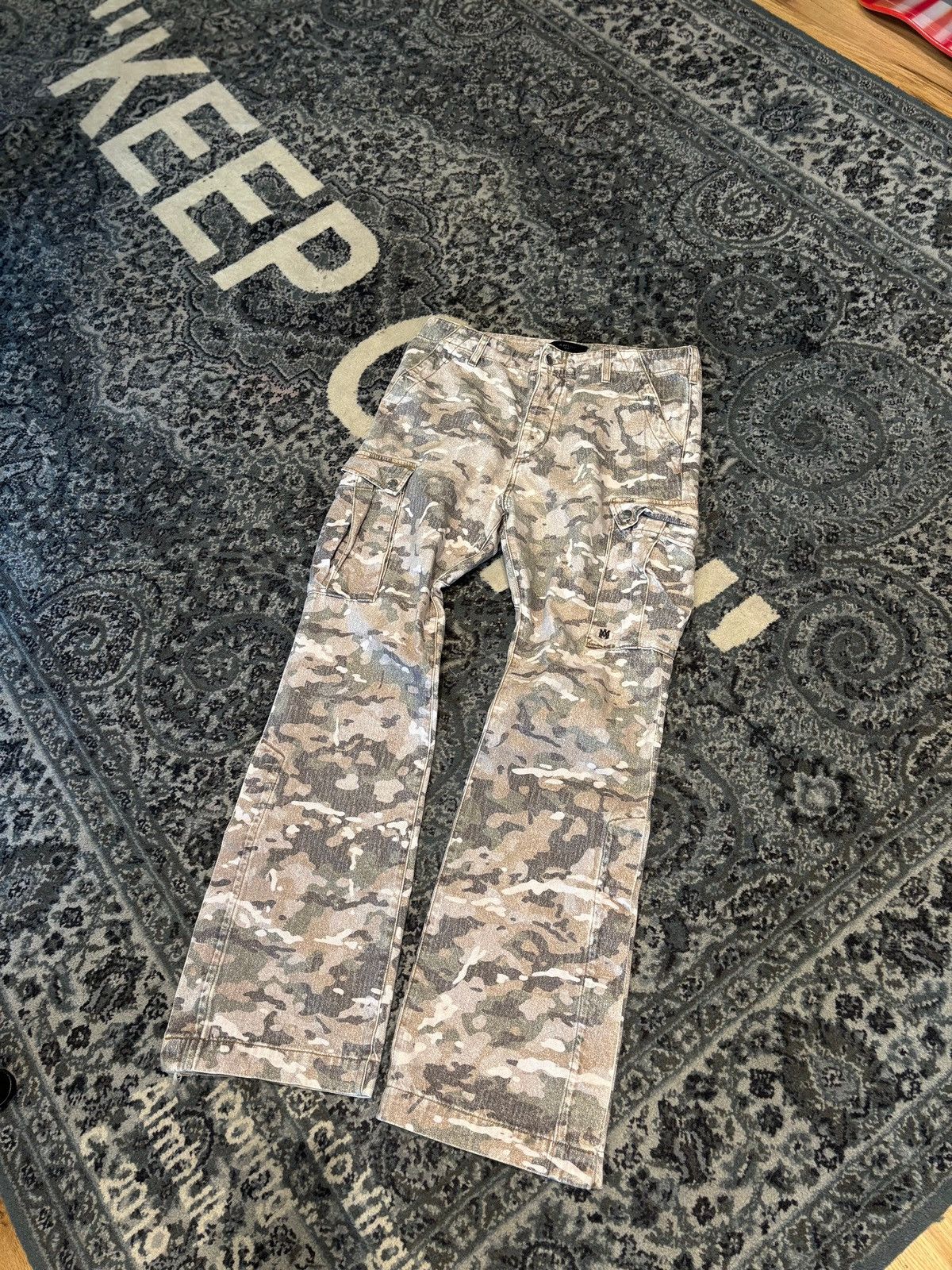 Amiri Amiri Camo Cargo Pants Size 32 Size US 32 / EU 48 - 1 Thumbnail