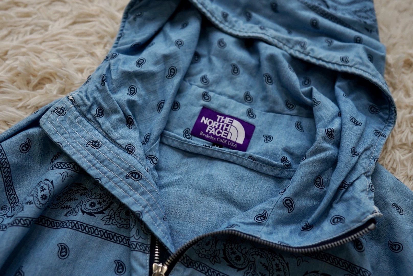 The North Face TNF Purple Label Zip Hoodie Floral Size US M / EU 48-50 / 2 - 4 Thumbnail