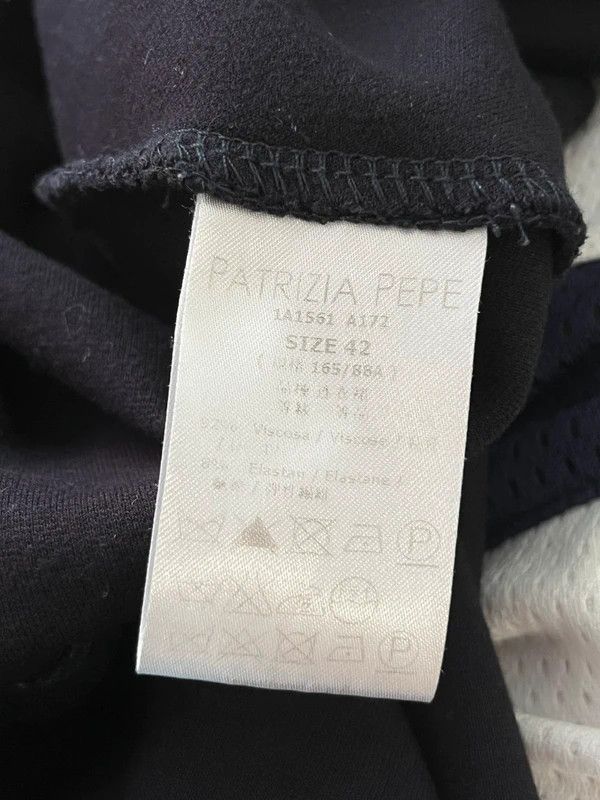 Patrizia Pepe Patrizia Pepe black draped dress viscose Size M / US 6-8 / IT 42-44 - 12 Thumbnail