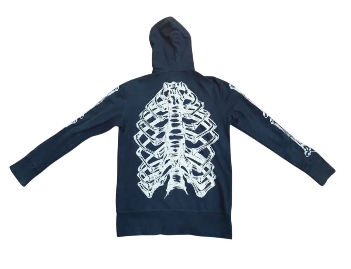 Japanese Brand Skeleton Hoodie Full Zipper Size US M / EU 48-50 / 2 - 2 Thumbnail