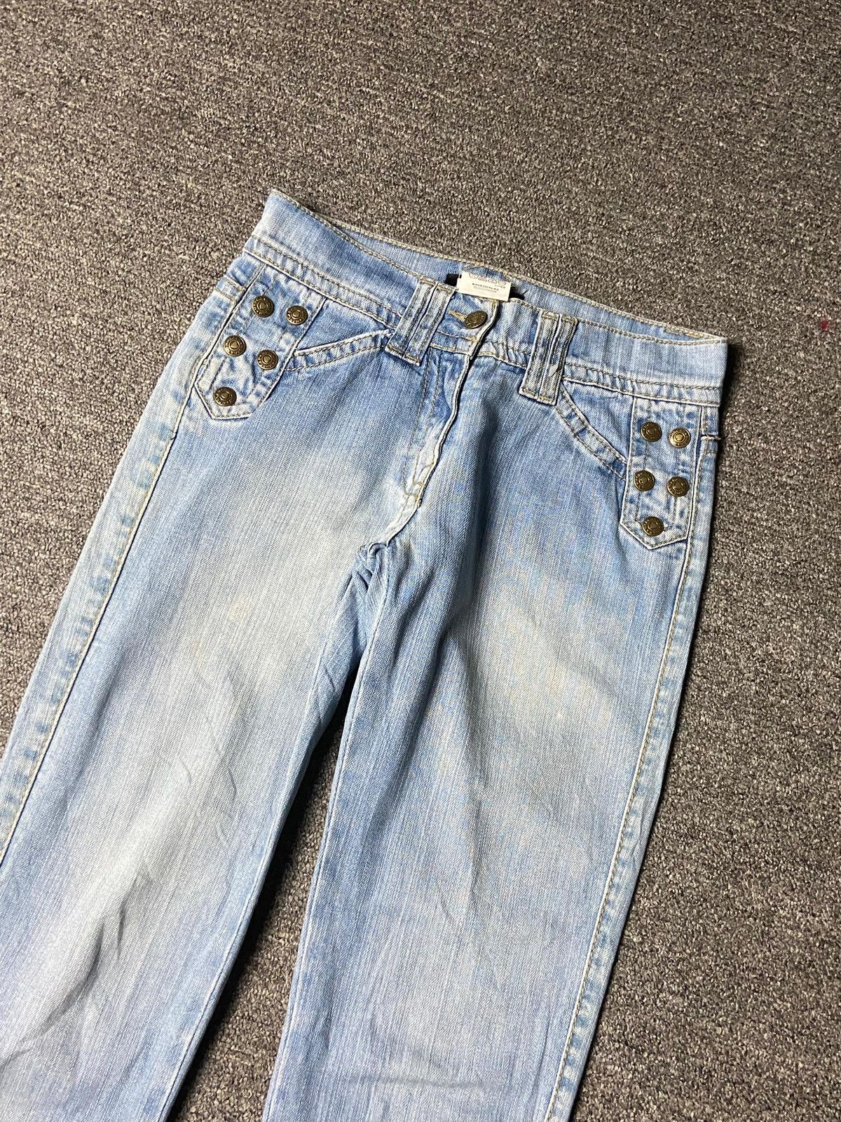 Morgan De Toi Vintage Morgan de Toi Denim Jeans with Cuffs (153) Size US 28 / EU 44 - 10 Thumbnail