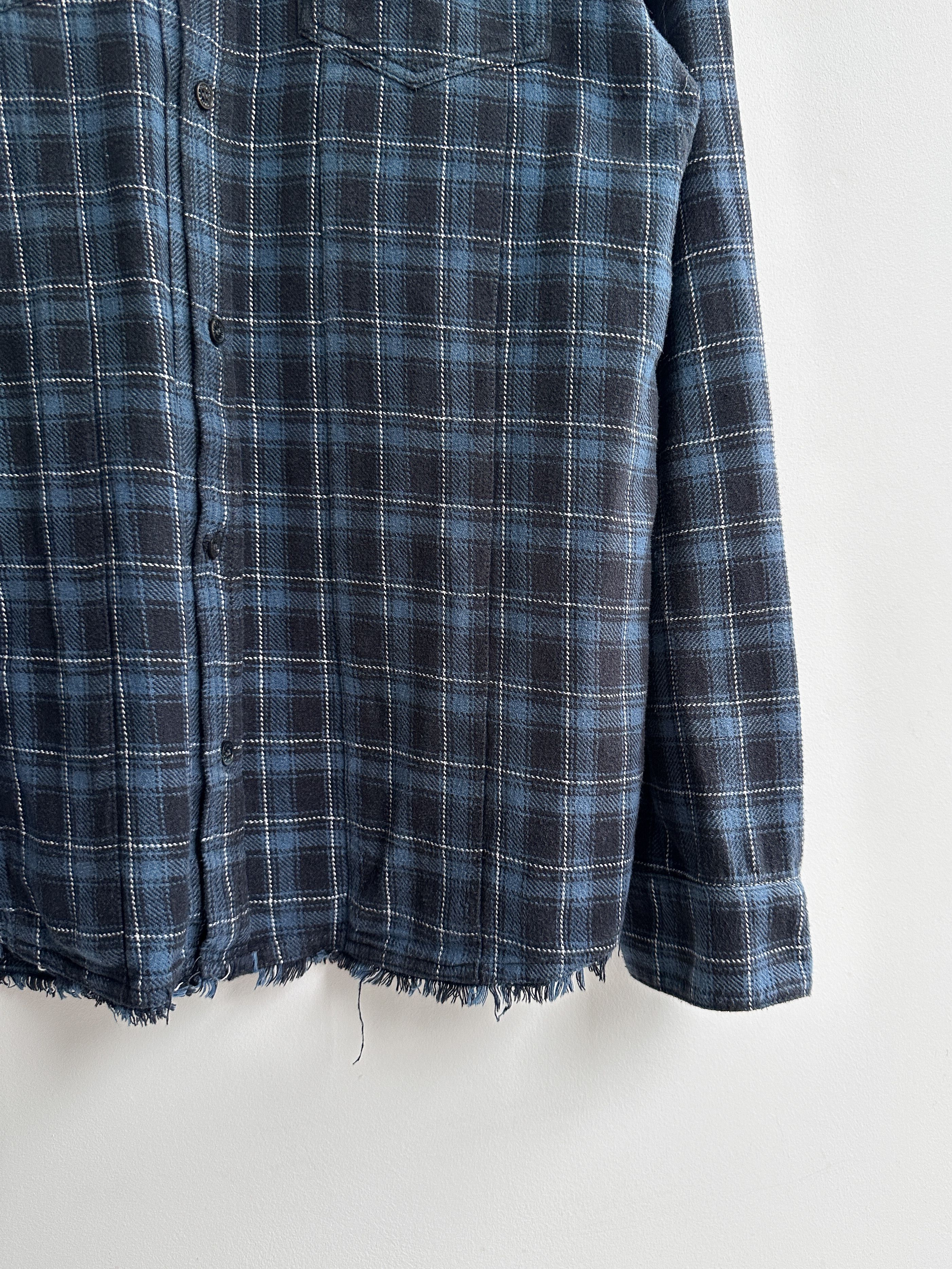 Zadig & Voltaire Zadig & Voltaire Flannel Plaid Check Shirt Size XL / US 12-14 / IT 48-50 - 4 Thumbnail