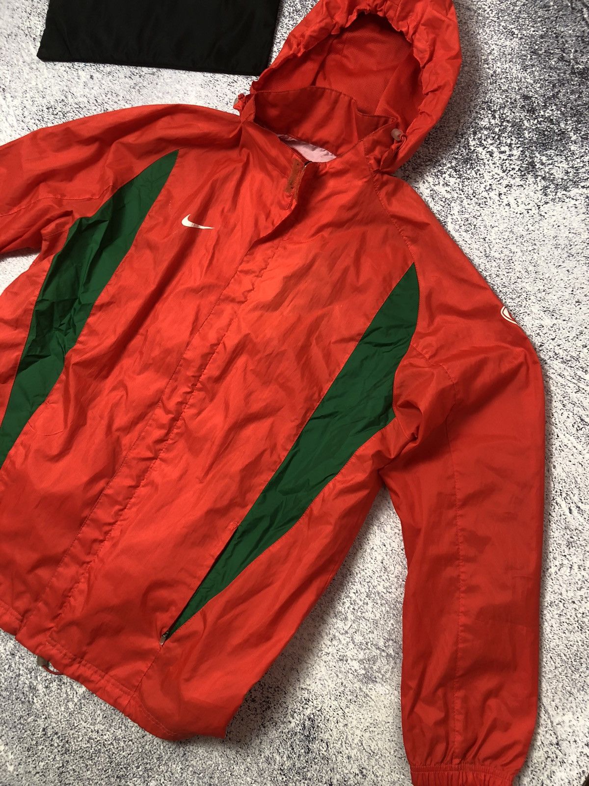 Nike × Vintage Men’s Vintage jacket Nike y2k casual drill dri-fit usa Size US XL / EU 56 / 4 - 3 Thumbnail
