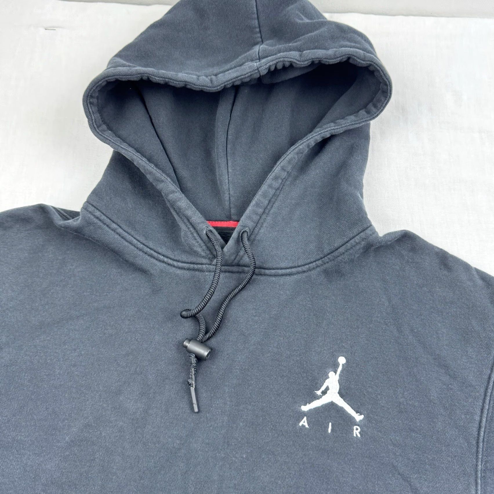 Jordan Brand Vintage Nike Air Jordan Hoodie Adult Small Black Sweatshirt Y2K Pullover Logo Size US S / EU 44-46 / 1 - 2 Thumbnail