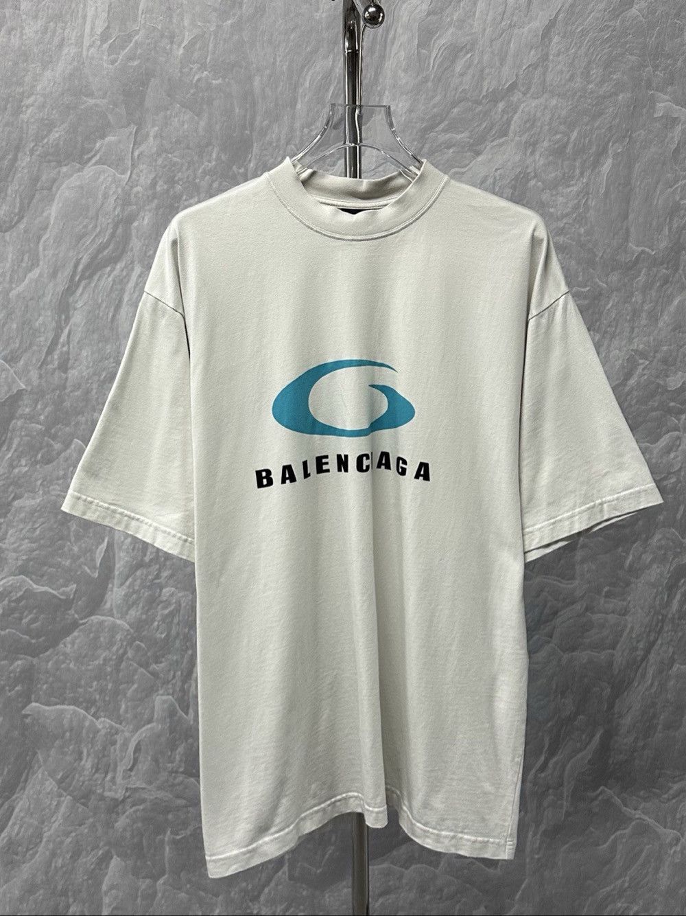 Balenciaga Balenciaga Logo Print T-Shirt Size L Size US L / EU 52-54 / 3 - 1 Thumbnail