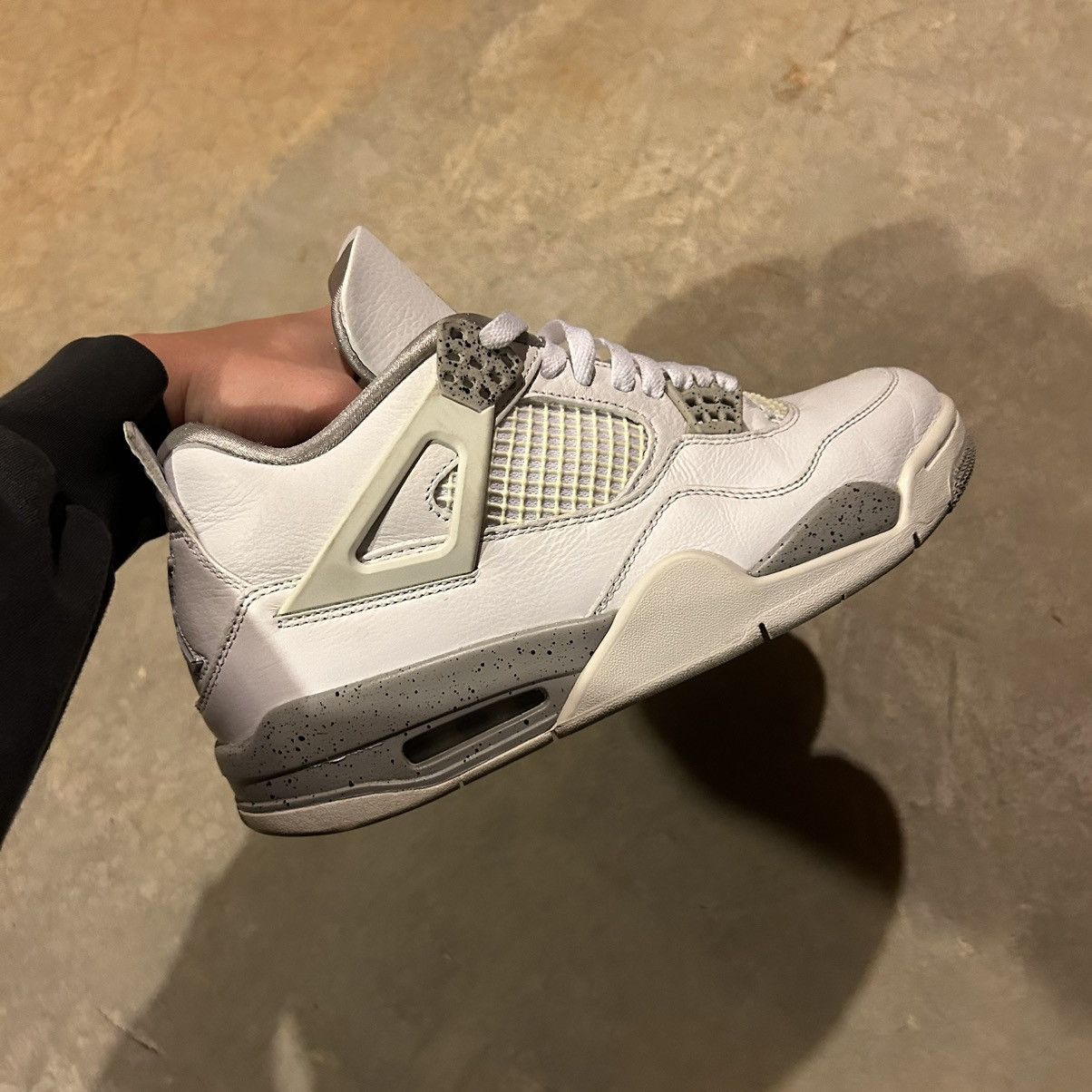 Jordan Brand × Nike Jordan 4 Retro White Oreo 2021 US 8.5 Size US 8.5 / EU 41-42 - 5 Thumbnail