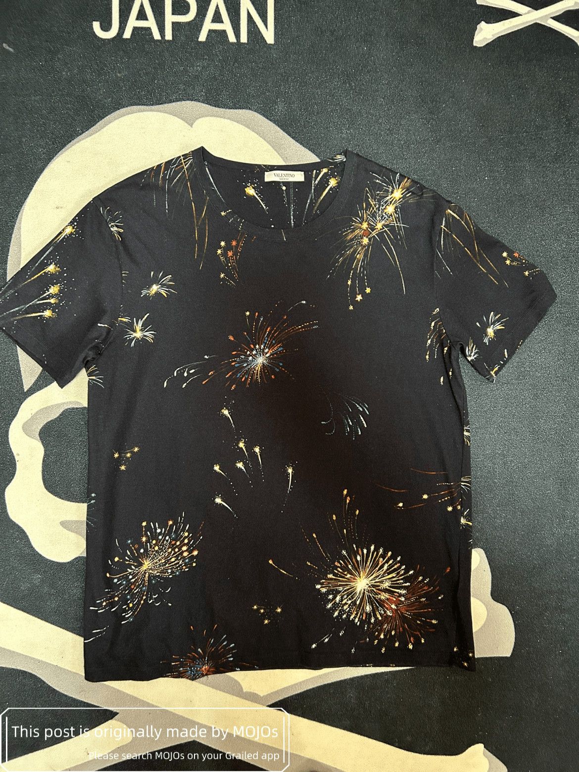 Valentino Firework Pattern Tee