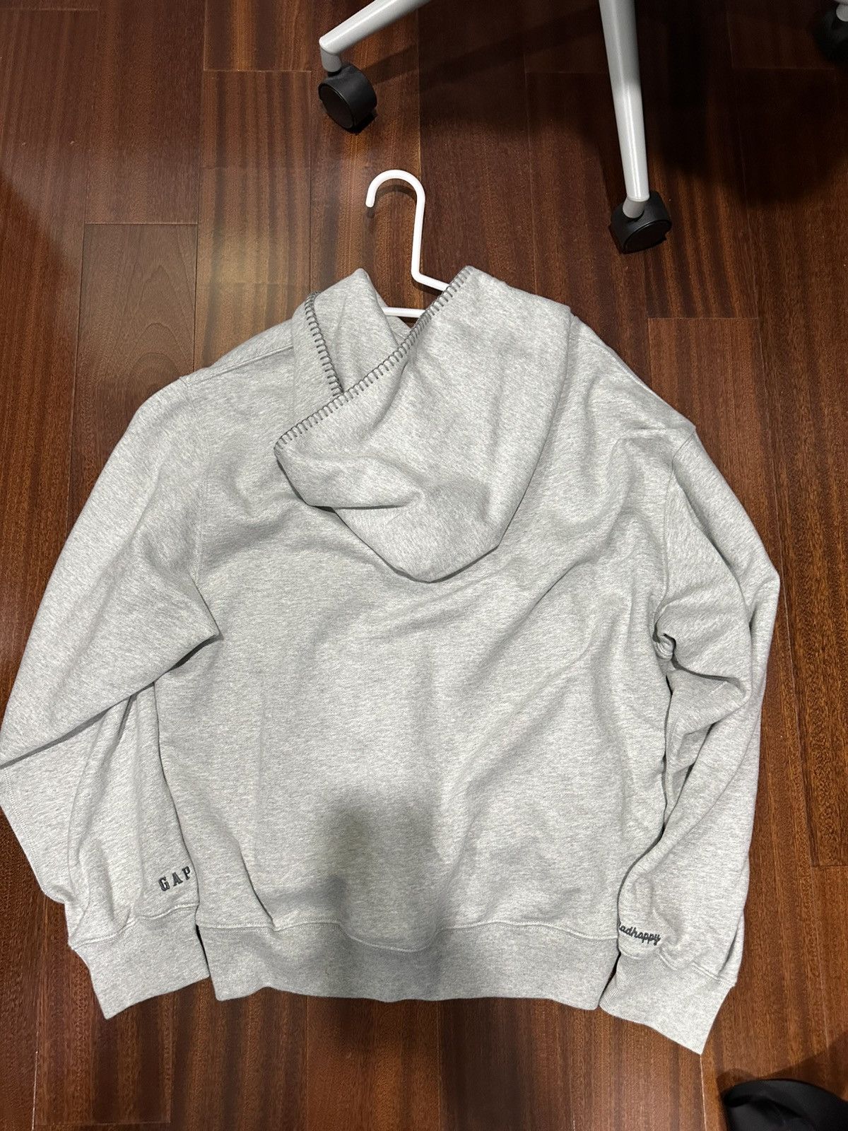 Gap × Madhappy Gap x Madhappy Gray Zip Hoodie Size US L / EU 52-54 / 3 - 2 Thumbnail