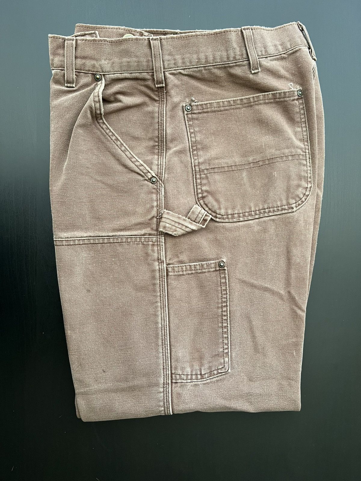 Carhartt Vintage Double Knee Carhartt Size US 33 - 2 Thumbnail