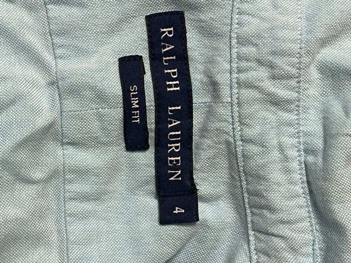 Ralph Lauren Ralph Lauren size XS blue classic women's shirt cotton slim Size XS / US 0-2 / IT 36-38 - 7 Thumbnail
