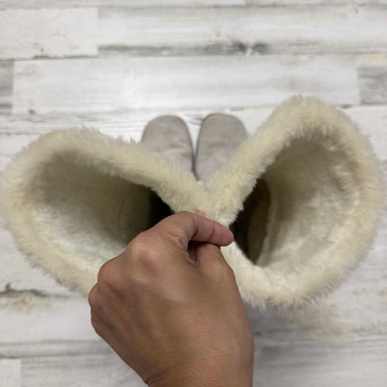 Bonobos Y2k bongo leather suede faux fur calf platform boots sz 9 Size US 9 / IT 39 - 8 Thumbnail