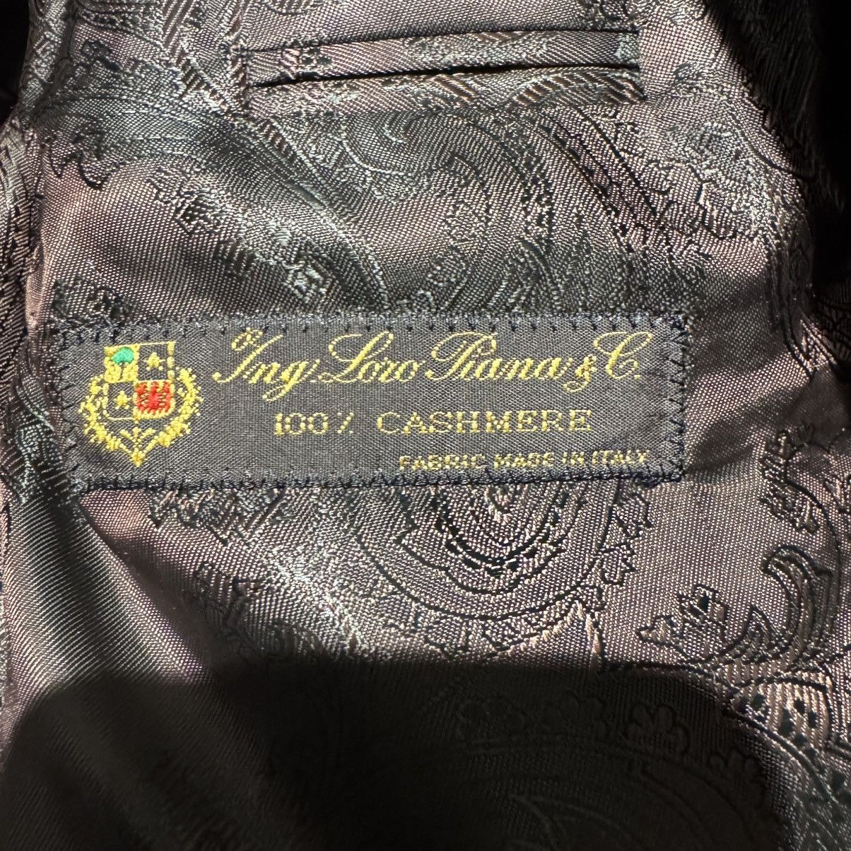 Hugo Boss Hugo Boss men’s black suit, premium Loro Piana 100% cashmere Size 46R - 3 Thumbnail