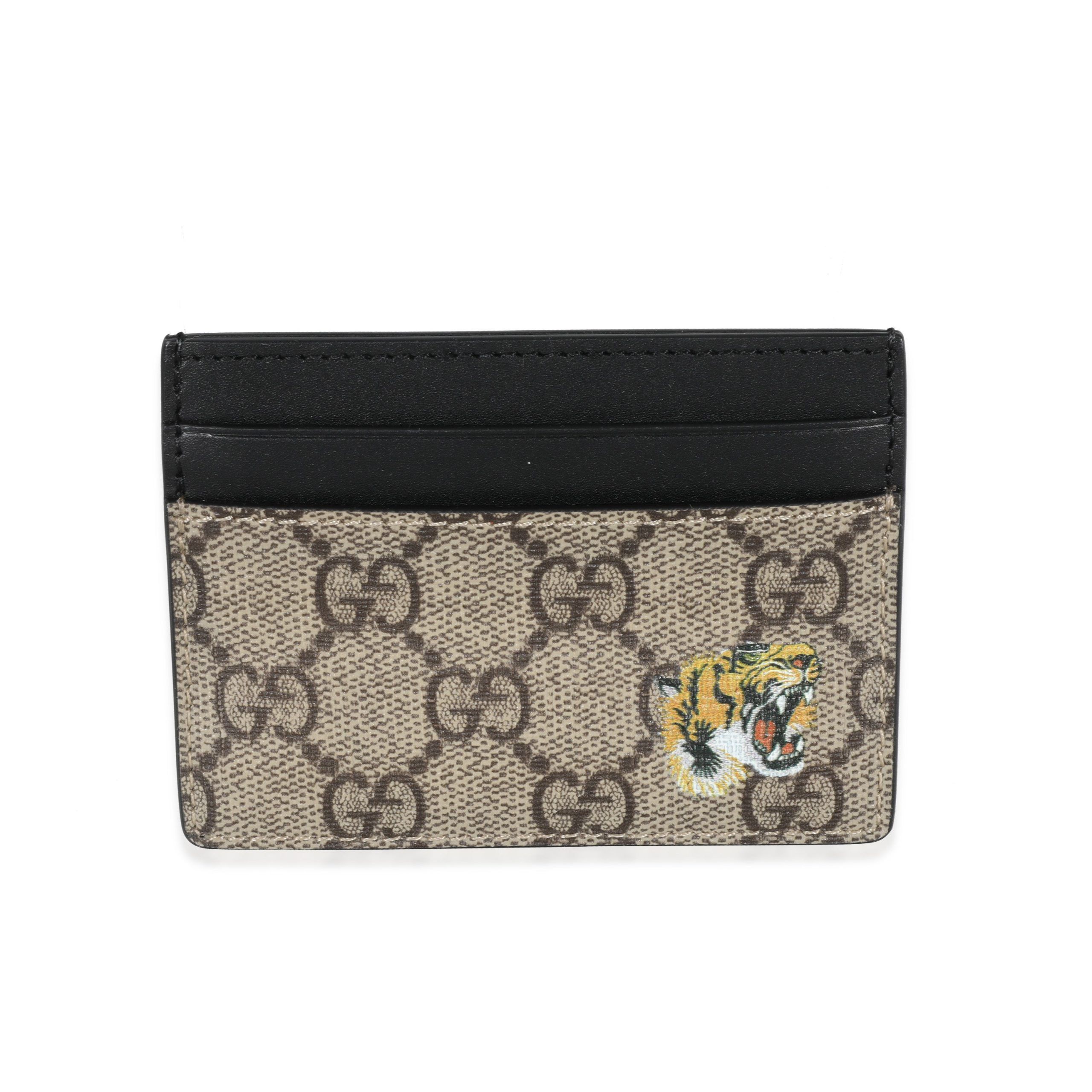 Gucci Supreme Tiger Wallet Grailed