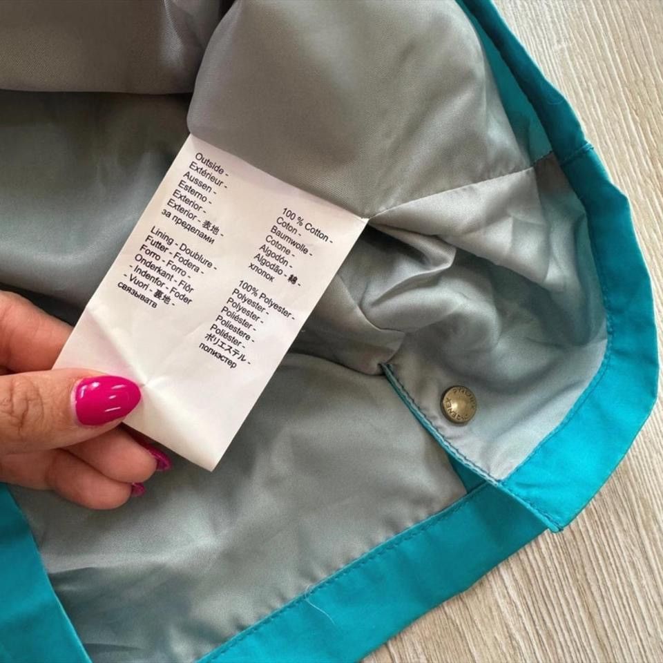 Pyrenex Pyrenex Womens Ferry Parka Jacket Hooded Teal Blue Size L 40 Size L / US 10 / IT 46 - 6 Thumbnail