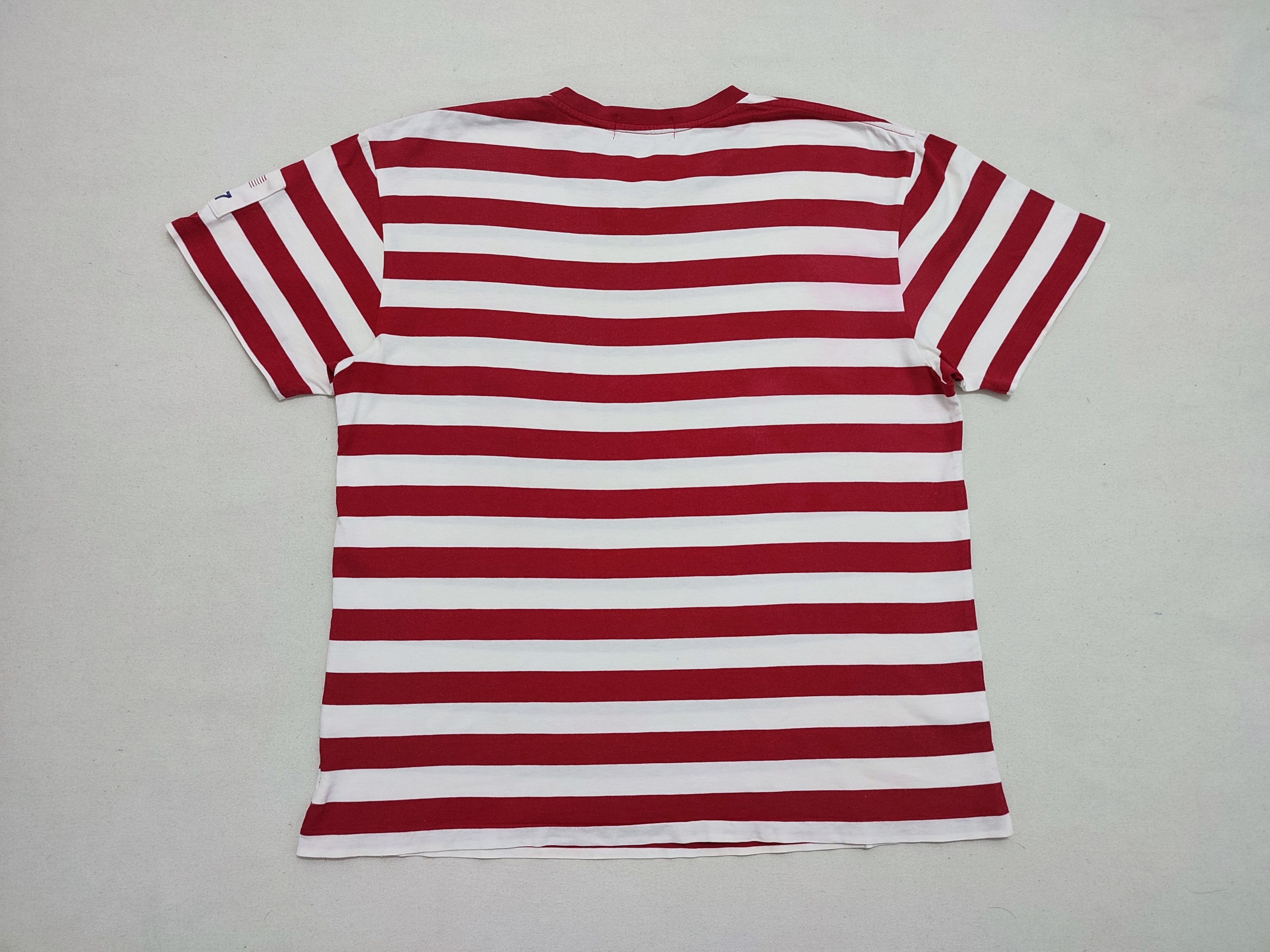 Polo Ralph Lauren Polo By Ralph Lauren P. RL67 Striped Pocket Tee Size US M / EU 48-50 / 2 - 2 Thumbnail