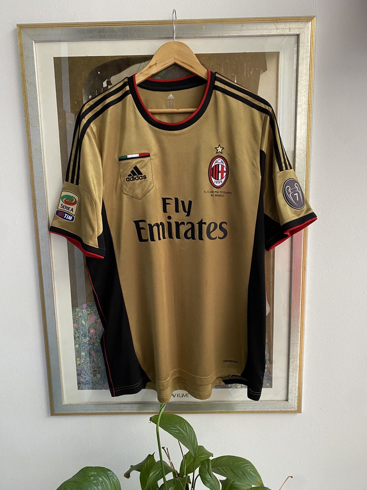 AC Milan 2013-2014 Match Worn Third Kit Mario Balotelli 45
