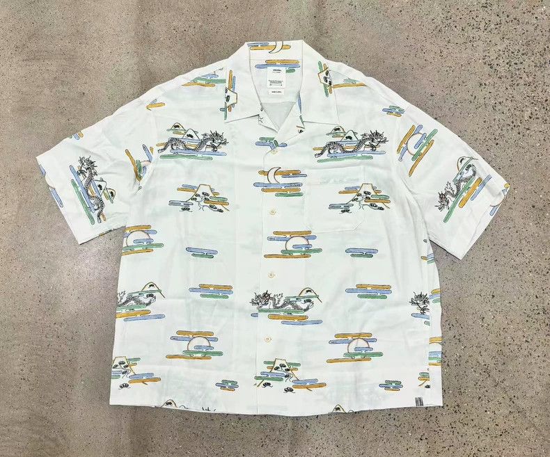 Visvim Visvim 24SS COPA Yunlong printed rayon short-sleeved shirt Size US L / EU 52-54 / 3 - 1 Thumbnail