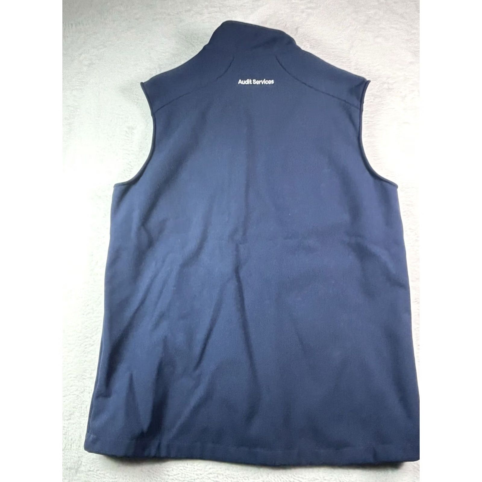 Eddie Bauer Eddie Bauer Vest Mens Large Blue Full Zip Fleece Pockets Outdoor Size US L / EU 52-54 / 3 - 2 Thumbnail