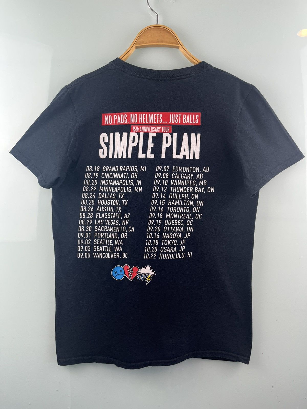 Other Vintage Simple Plan 15th Anniversary Tour T shirt Size US S / EU 44-46 / 1 - 3 Thumbnail