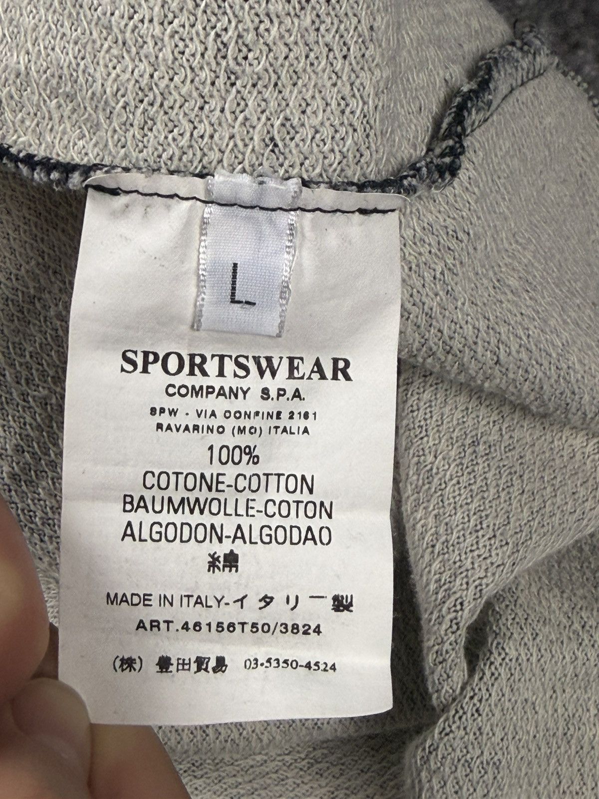 Stone Island Vintage 90s Stone Island zip sweatshirt jumper Size US L / EU 52-54 / 3 - 6 Thumbnail