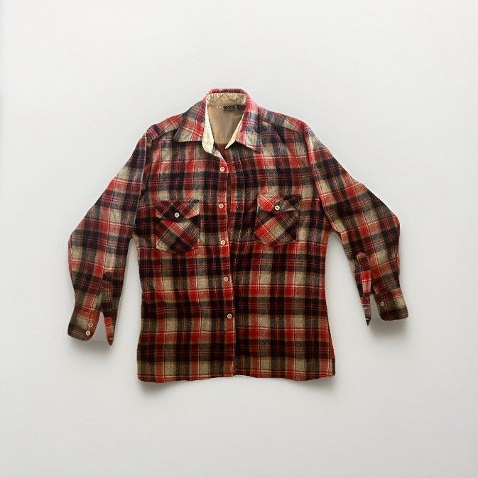 Other Lord James Wool Flannel Shirt – Made in Korea Vintage M Size US M / EU 48-50 / 2 - 1 Thumbnail