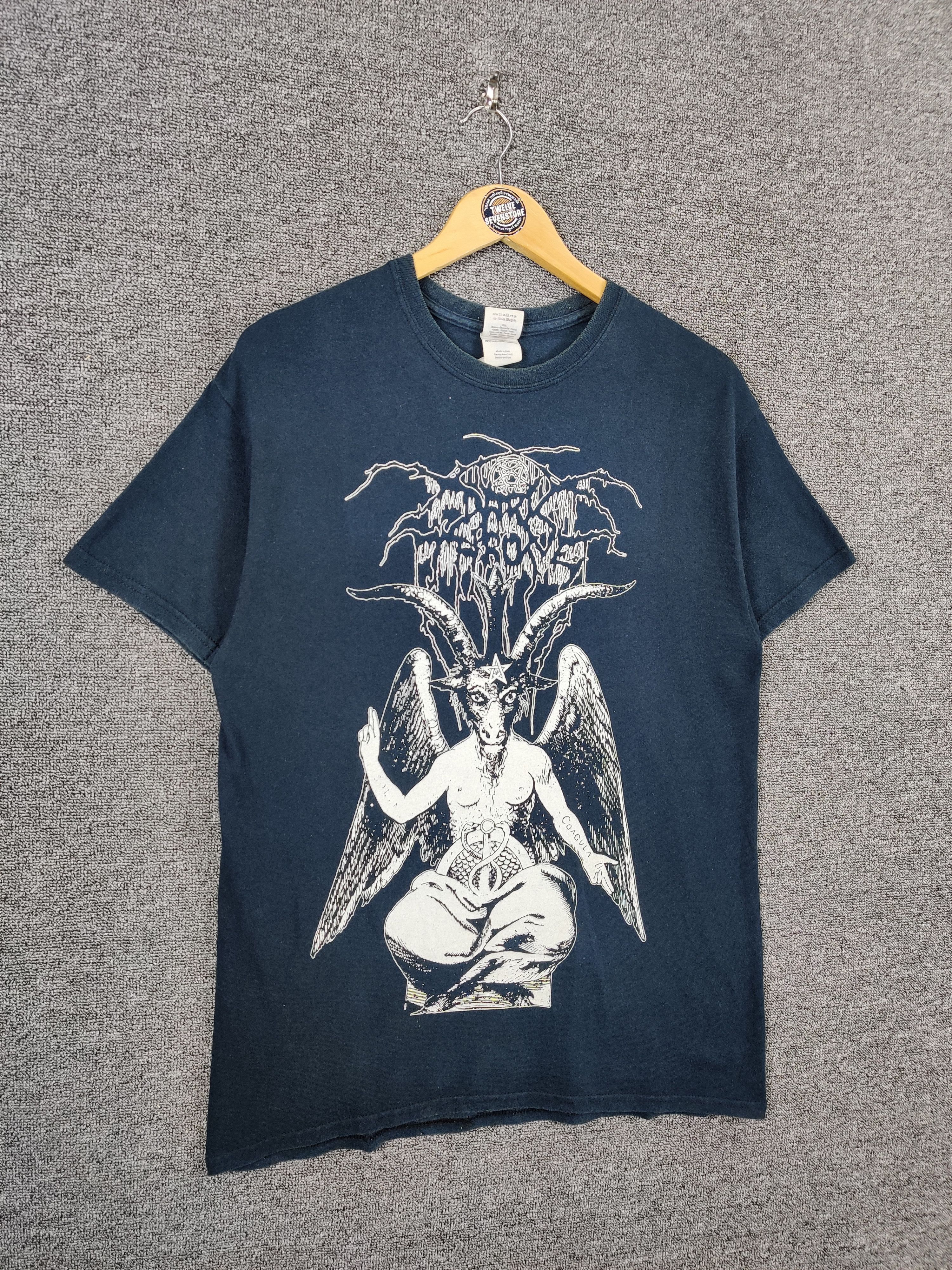 Band Tees Vintage Darkthrone Baphomet Band Tee Tshirt Size US M / EU 48-50 / 2 - 6 Thumbnail