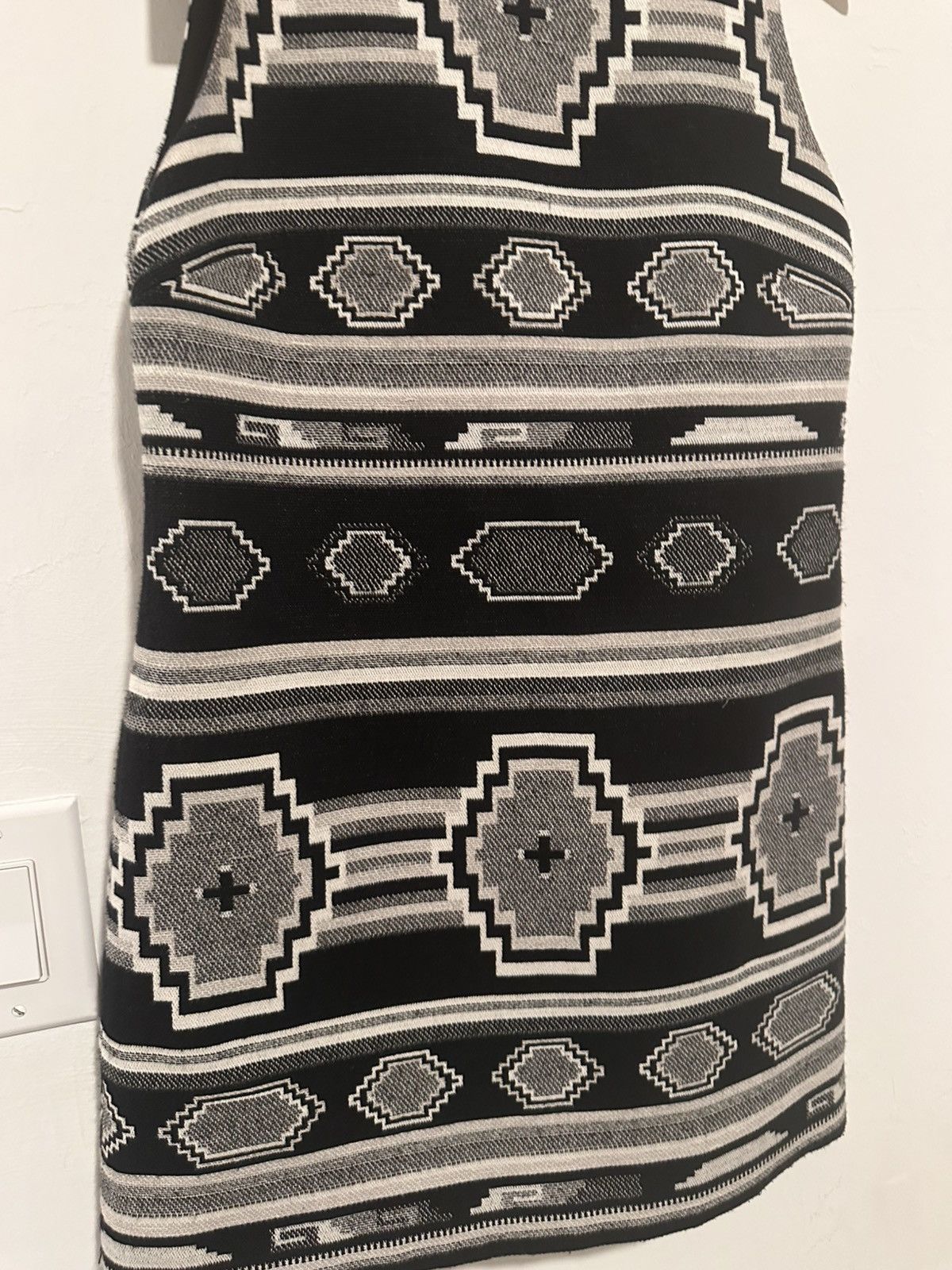 Alice + Olivia Alice + Olivia Clyde A Line Shift Dress in Black And White S Size S / US 4 / IT 40 - 5 Thumbnail