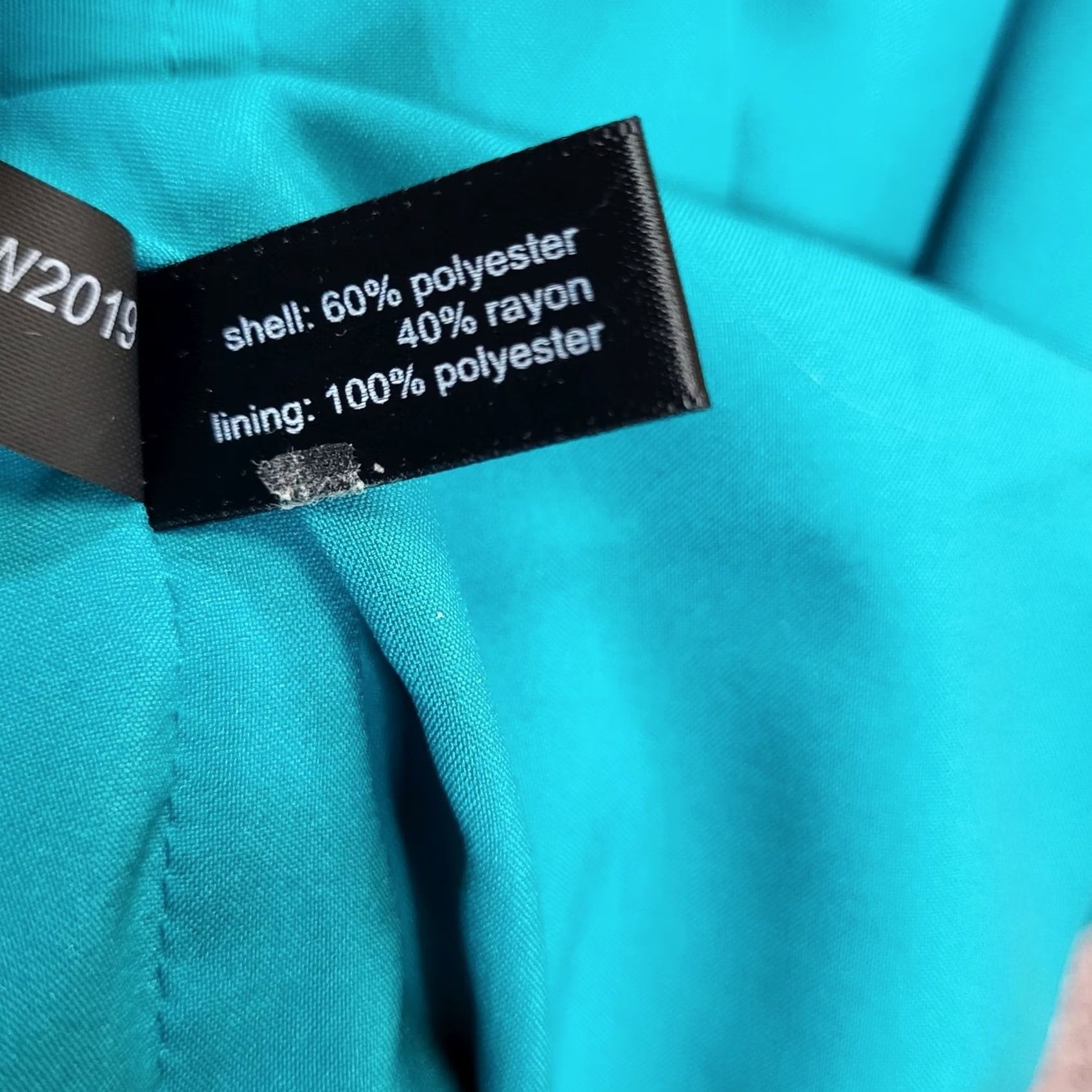 Vintage The Limited Sleeveless Teal Shift Dress Back Zipper L Women Knee Length Casual Ul Neutral? Size L / US 10 / IT 46 - 5 Thumbnail
