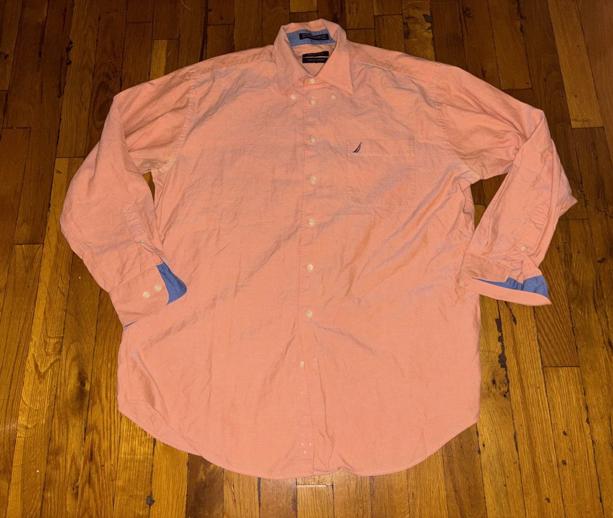 Nautica Nautica Classic Vintage Oxford Shirt 34/35 Size US L / EU 52-54 / 3 - 5 Thumbnail