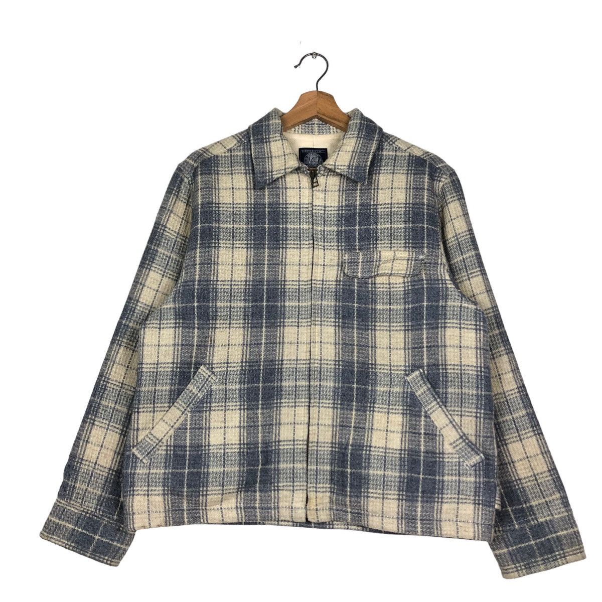 Hysteric Glamour 🔥Vintage Work Jacket Lipstar Japan Made Tartan Design Size US M / EU 48-50 / 2 - 1 Thumbnail