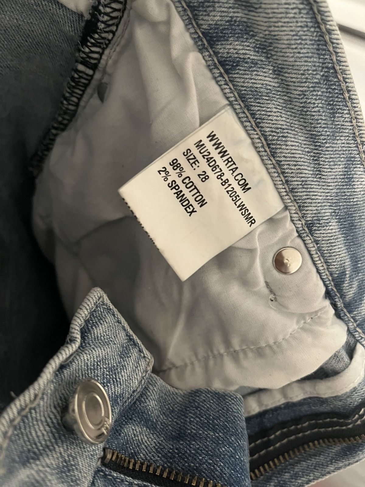 Rta Rta denim jeans size 28 Size US 28 / EU 44 - 4 Thumbnail